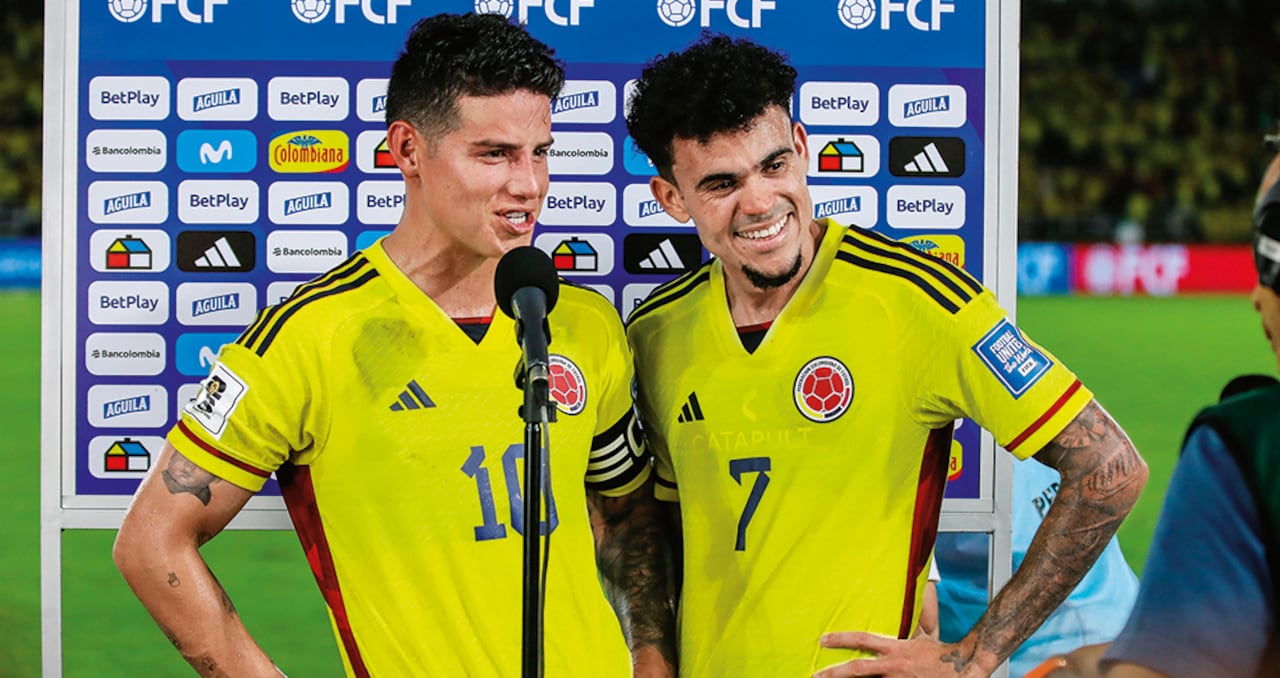 James Rodríguez tuvo hermoso gesto con Luis Díaz; el detalle se hizo viral - Semana