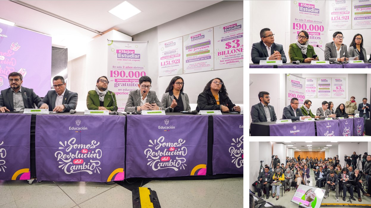 Participantes en Rueda de prensa