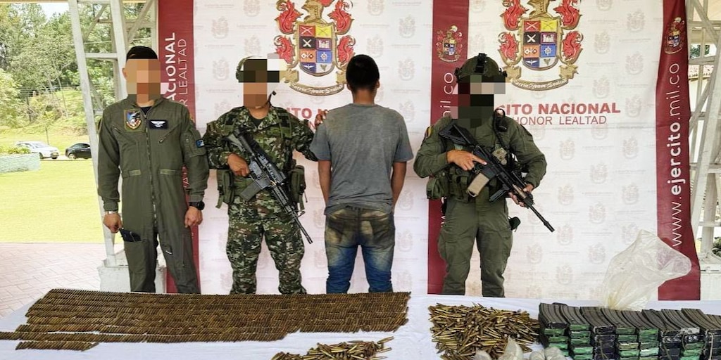 Cayó alias Stiven presunto cabecilla de las disidencias de 'Iván Mordisco' en el Cauca - Infobae